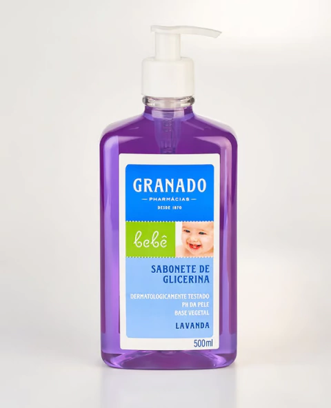 Sabonete Liquido De Glicerina Bebe Lavanda 500ml