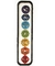 Incensário 7 Chakras Artesanal MDF 25 cm - comprar online