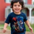 Camiseta Infantil Sonic 3 O Filme Porco Espinho The Hedgehog Shadow - comprar online