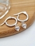 Argolla corazón mini -A44 - comprar online