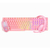 KIT GAMER ROSA EVOLUT COM TECLADO SEMI MECANICO, MOUSE COM 1200 DE DPI E HEADSET EG53 - B21 Informatica