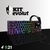 KIT TECLADO MEMBRANA 60% EVOLUT FAY + HEADSET EVOLUT GAMER RIVAL
