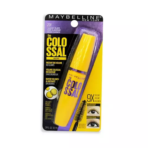MAYBELLINE MASCARA VOLUMEN COLOSSAL LAVABLE