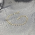 Pulseira Fina Corrente Trabalhada Banhada a Ouro 18k - comprar online