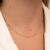 Choker Com Bolinhas Pequenas 40cm E extensor De 5cm na internet