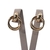 Brinco Entrelaçado Pequeno Banhado a Ouro 18k - comprar online