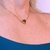 Choker Corrente Elo Coração Pingente Coração Liso - comprar online