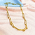 Choker Em Elos Ovais Finos 46cm - comprar online