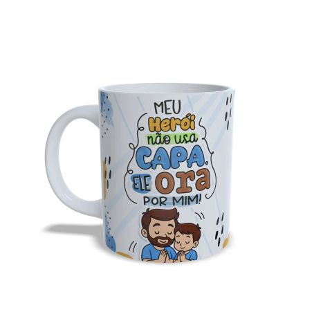 Caneca Personalizada – Coleção Pai, Meu Exemplo de Fé! - comprar online