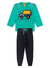 Conjunto Infantil Interativo Masculino Meia Estação Beep Acqua Marine