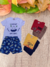 Conjunto de Verão para Menino Duplo Kids