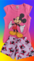 Conjunto Infantil Verão Feminino Duplo Kids.