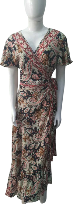 Vestido Longo Envelope Boho Chic – Elegância e Versatilidade! - loja online