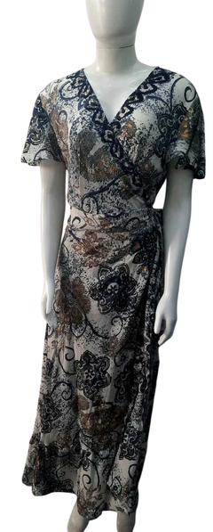 Imagem do Vestido Longo Envelope Boho Chic – Elegância e Versatilidade!