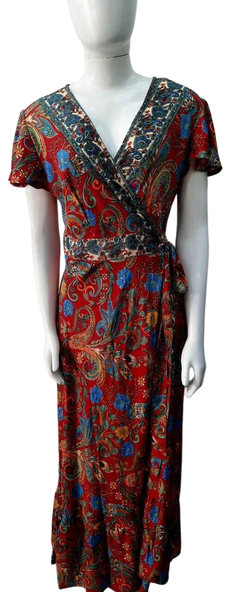 Vestido Longo Envelope Boho Chic – Elegância e Versatilidade! na internet