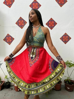 Saia Midi Godê Africana - (Veste 36 ao 44) na internet