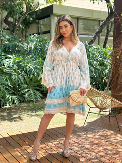 Vestido Curto Boho Chic na internet