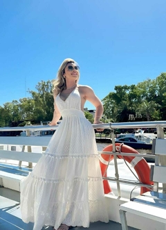 Vestido Longo Boho Chic (todo forrado) - Estilo e Conforto em Um Só Lugar na internet