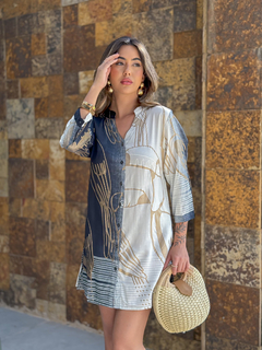 Chamise Boho Chic Estampada (M, G e GG) - Elegância e Conforto - loja online