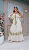Vestido Longo Bordado Boho Chic