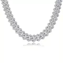 Cadena Plata .925 & Diamantes Moissanite en internet
