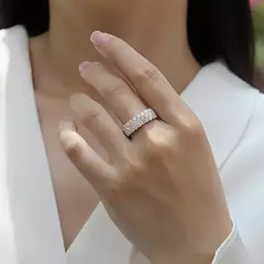 Anillo Unisex Plata .925 & Diamantes Moissanite - tienda en línea