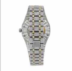 Reloj AP 41mm De Diamantes Moissanite en internet