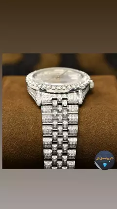 Rolex Datejust 36mm Red Wine de Diamantes - tienda en línea