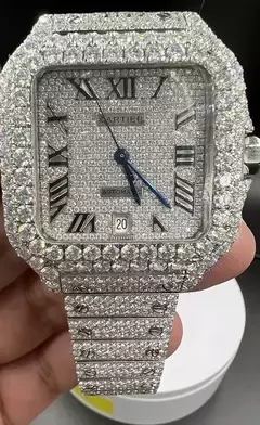 Reloj Cartier (SW) Moissanite