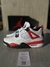Jordan retro 4 red cement - Tracker style