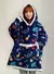 Hoodie Moletom Oversized Cobertor Com Capuz Stitch - Disney