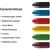 Giz De Cera Tris Super Jumbo 6 Cores - comprar online