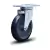 Rodízio Linha BP Placa 6" 153mm Anti Risco Móveis 85kg - Colson- 2521