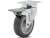 Rodízio Linha BP Placa 3" 76mm Anti Risco Móveis 60kg Com Freio - Colson - 4447