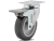 Rodízio Linha BP Placa 3" 76mm Anti Risco Móveis 60kg Com Freio - Colson - 4447 - MAQPOINT SOLDAS