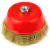 Escova De Aço Tipo Copo com Rosca Latonada 100mm M14 - Rocast - loja online