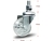 Kit 4 Rodízio Silicone PVC Gel Cristal Parafuso 2" 50mm 2 Com Freio 2 Sem Freio 160kg - Colson - comprar online