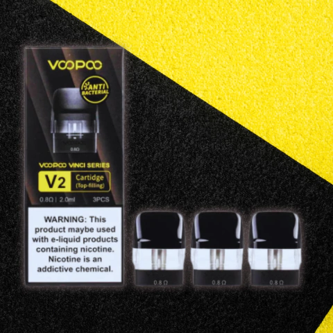 CARTUCHO VOOPOO VINCI V2 POD 1.2 OHM - comprar online