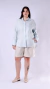 Camisa Linho Juliana Azul Clara - comprar online