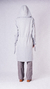Parka Gabardine Neblina Cinza Esverdeada - comprar online