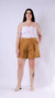 Shorts Linho Tequinha Camel
