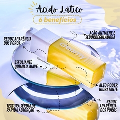 Ácido Lático (Sérum Renovador Hidratante) - Creamy - Mariana Silva Cosméticos