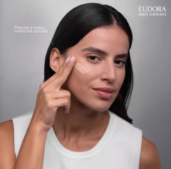 Imagem do Protetor Solar Facial com Cor Eudora Neo Dermo FPS 70 COR 4 40ml