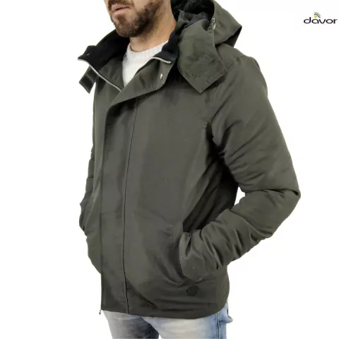 Campera Urbana con Capucha Desmontable Impermeable (DV5504)