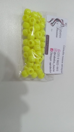 pacotes de miçangas (verde limão )