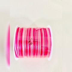 rolo de fitilho (20 metros )Rosa mesclado