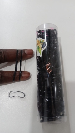 kit elasticos pretos reforçados