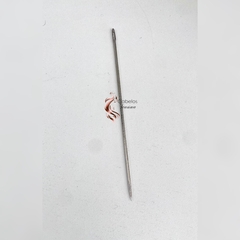 agulha Reta aço inox