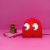 Luminária Fantasma PAC MAN Vermelho - USARE - Carpe Diem Presentes  |  Curta o Momento e leve o melhor da vida com nossos presentes encantadores :)