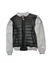 CHAMARRA COMBINADA GRIS-NEGRO TOMMY CF